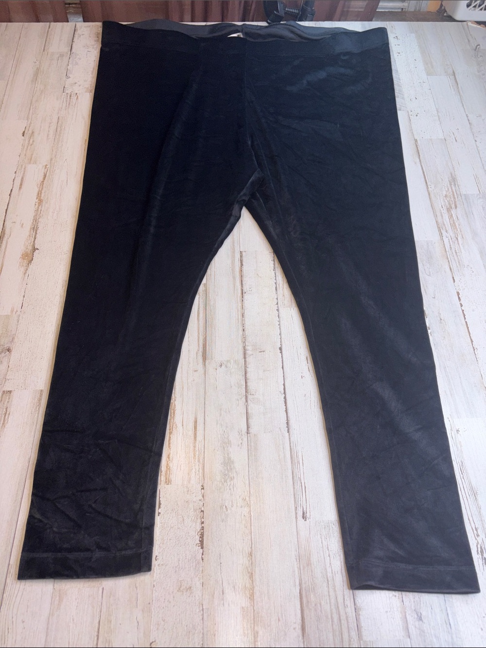 Old Navy Women's Velvet Leggings Full Length Plus Size 4X - Picture 7 of 10